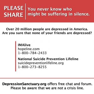 Suicide prevention chat
